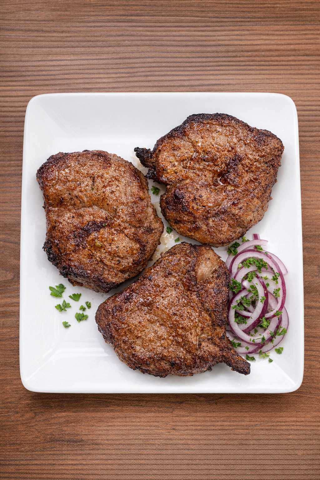 Фото Шашлык из говяжьей вырезки